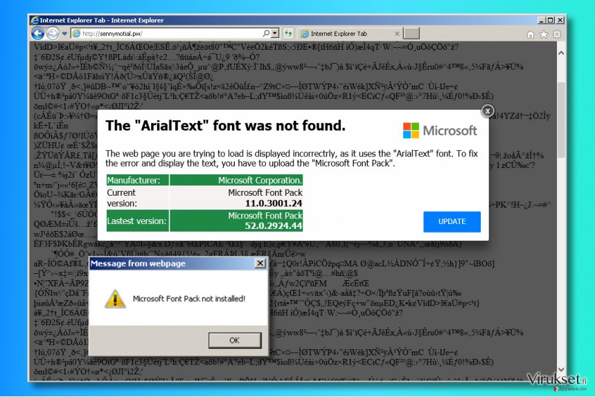 “The ArialText font was not found” mainokset “The ArialText font was not found” mainokset