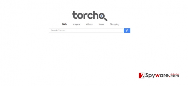 Torcho Web virus kuvankaappaus Torcho Web virus kuvankaappaus