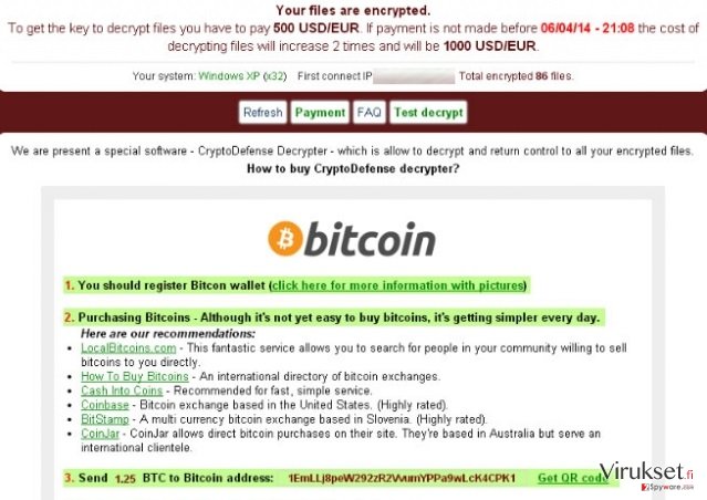TorrentLocker virus kuvankaappaus TorrentLocker virus kuvankaappaus