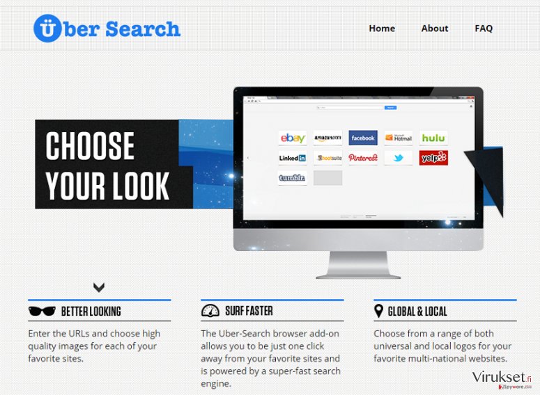 Uber-Search.com hijack kuvankaappaus Uber-Search.com hijack kuvankaappaus
