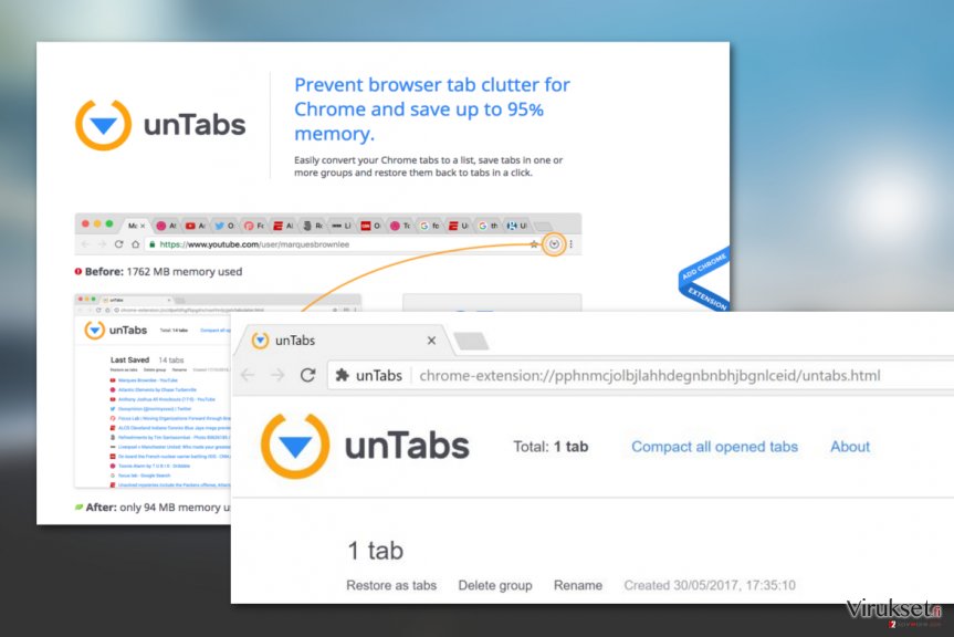 unTabs virus unTabs virus