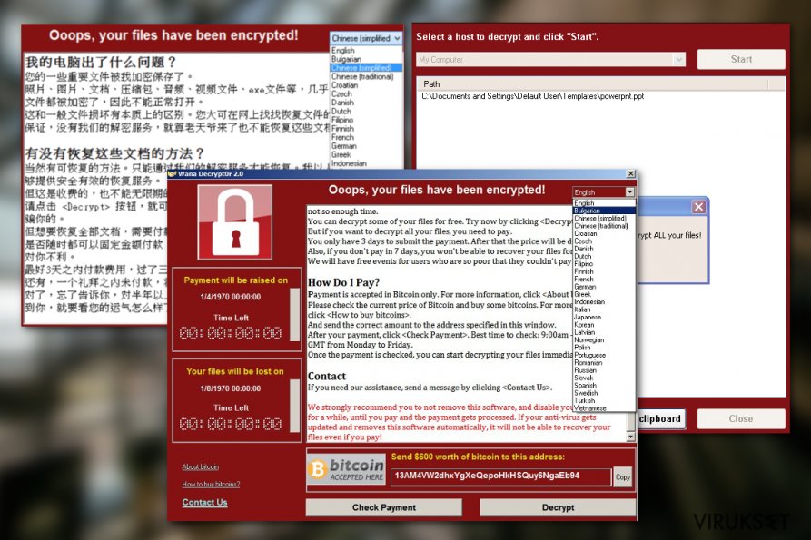 WanaCrypt0r 2.0 virus WanaCrypt0r 2.0 virus