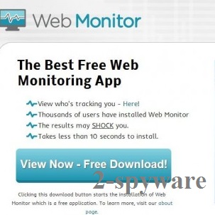 Web Monitor kuvankaappaus Web Monitor kuvankaappaus