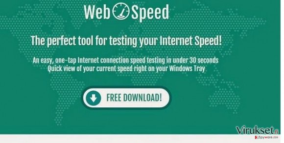 WebSpeed mainokset kuvankaappaus WebSpeed mainokset kuvankaappaus