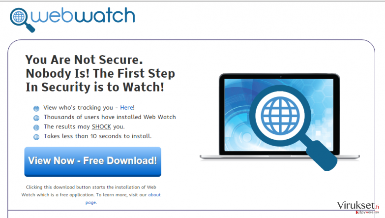 Web Watch mainokset kuvankaappaus Web Watch mainokset kuvankaappaus