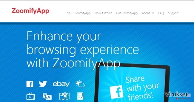 ZoomifyApp virus kuvankaappaus ZoomifyApp virus kuvankaappaus